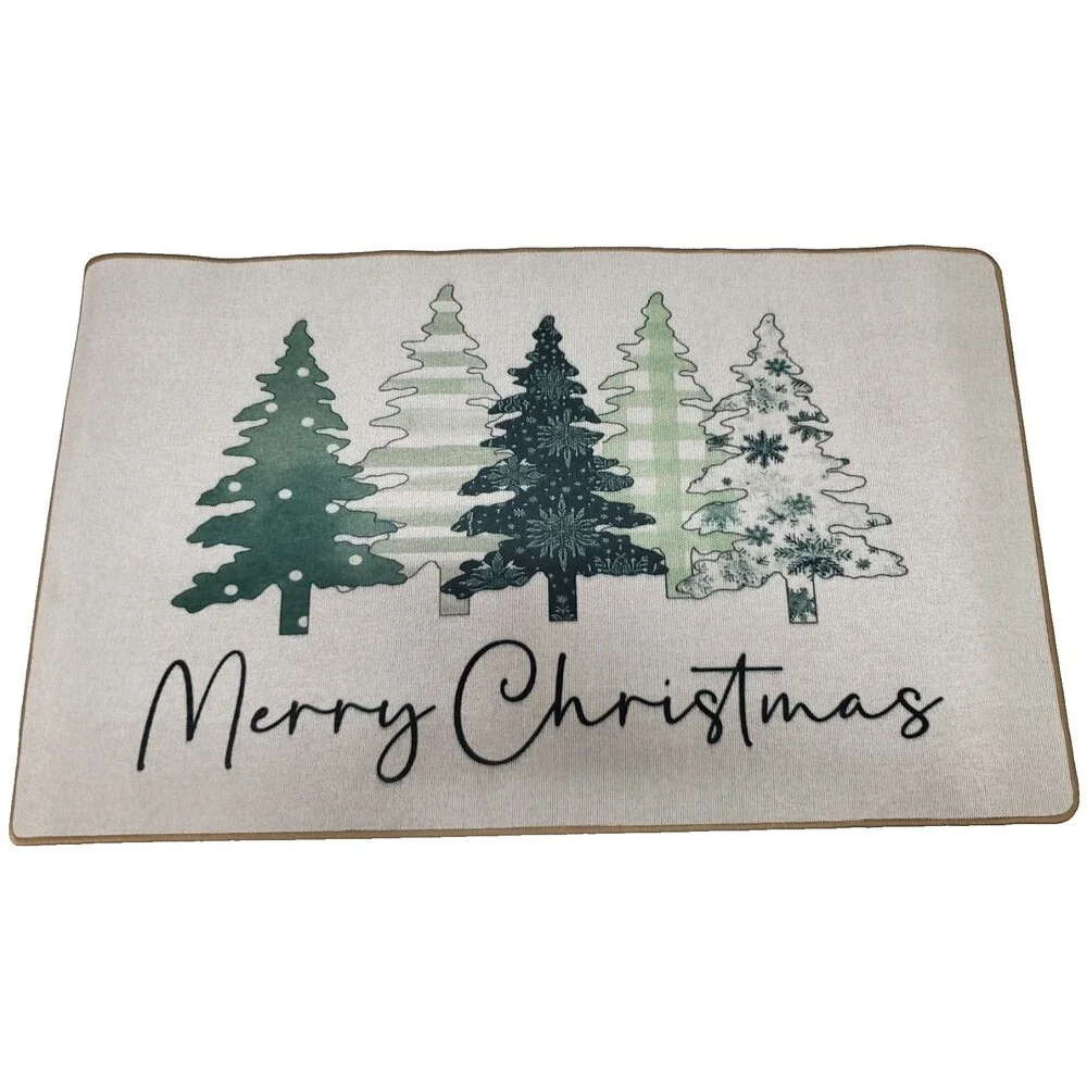 Polyester Bendable Rubber Back Floor Mat (17